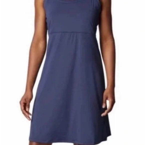 Columbia women’s Active Dress Cold Bay Omni freeze-Size Small Dark Blue-NWT - Picture 6 of 6